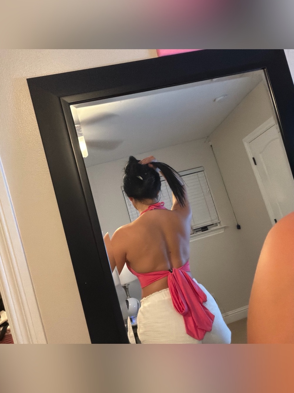 Pink cropped top - Picture 3 of 5